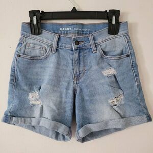 Old Navy Curvy Cuffed Shorts 0